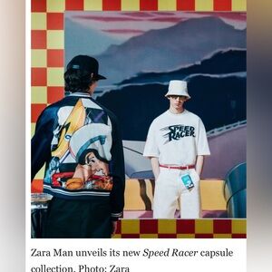 Zara “Speed Racer” graphic jacket
